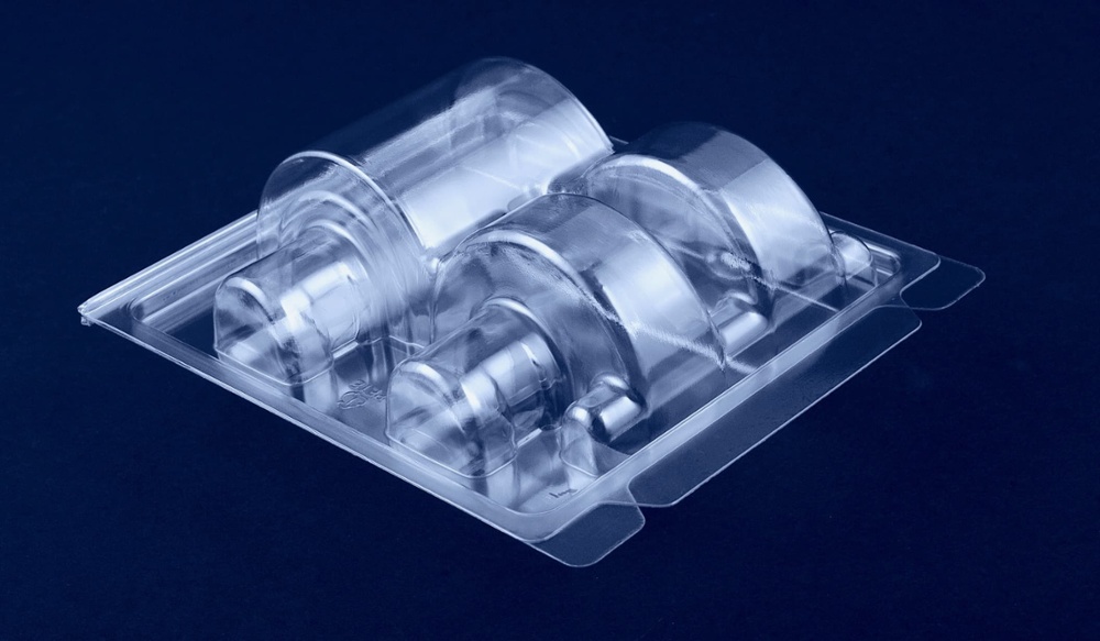 Thermoformed plastic discount